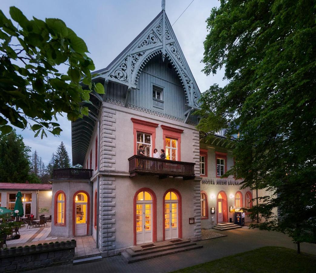 Hotel Mezni Louka Грженско Екстер'єр фото
